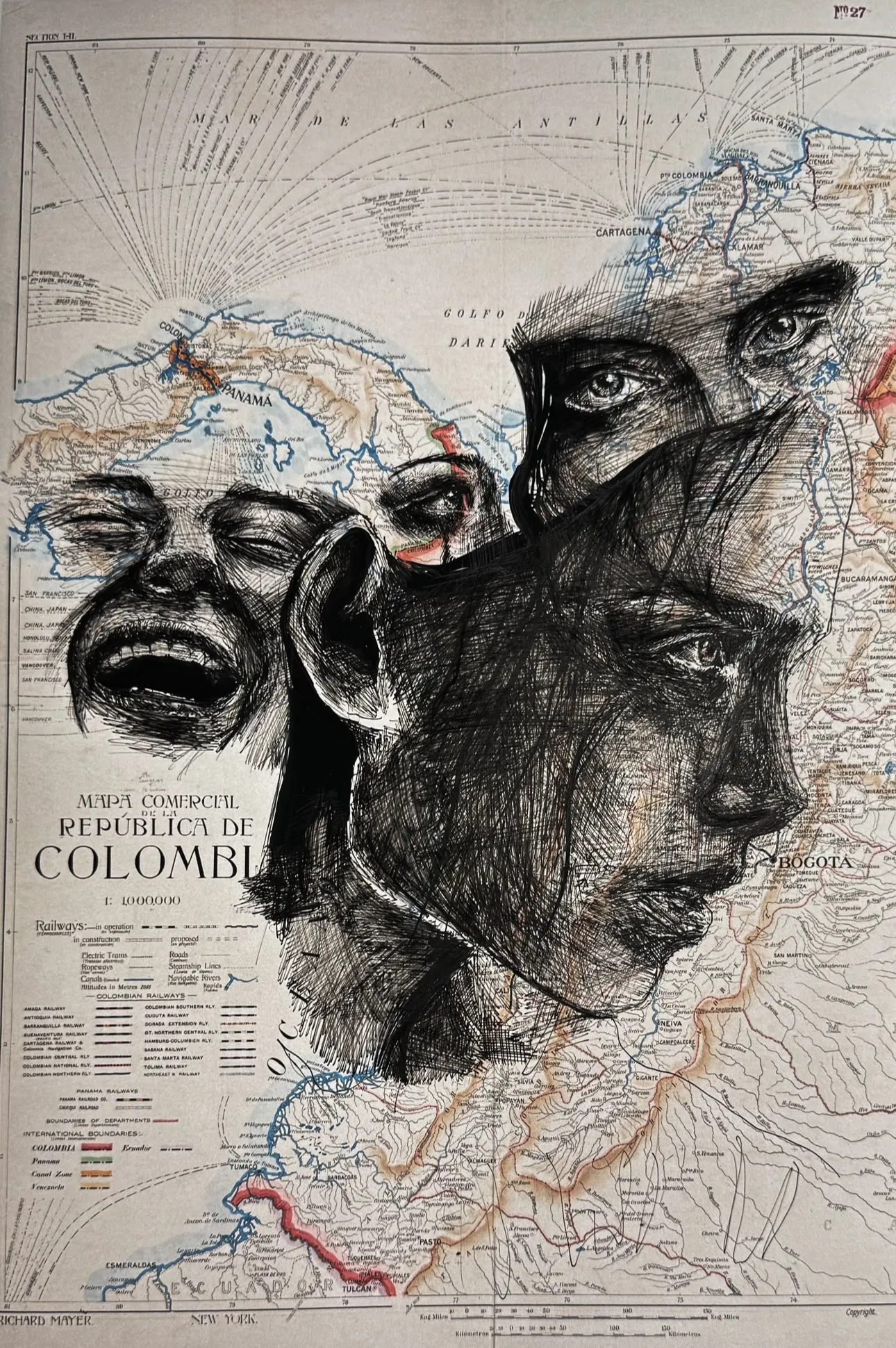 Colombia — Mixed media